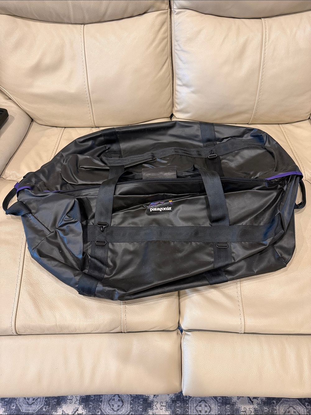 Vintage Patagonia Black Hole Duffel Bag